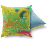 Casa si Gradina - Textile si covoare - Perne si pilote - Perne decorative - Perna decorativa, Aberto Design, multicolor, 43x43 cm, 50% bumbac 50% poliester, umplutura siliconica, 417GRV3126 - Infinity.ro