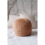 Casa si Gradina - Textile si covoare - Perne si pilote - Perne decorative - Perna decorativa, Aberto Design, maro deschis, 25x25x25 cm, poliester reciclat, lavabila la masina - Infinity.ro