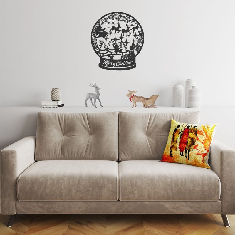 Casa si Gradina - Textile si covoare - Perne si pilote - Perne decorative - Perna decorativa, Aberto Design, multicolor, 43x43 cm, bumbac si poliester, lavabila, 416GRV3179 - Infinity.ro