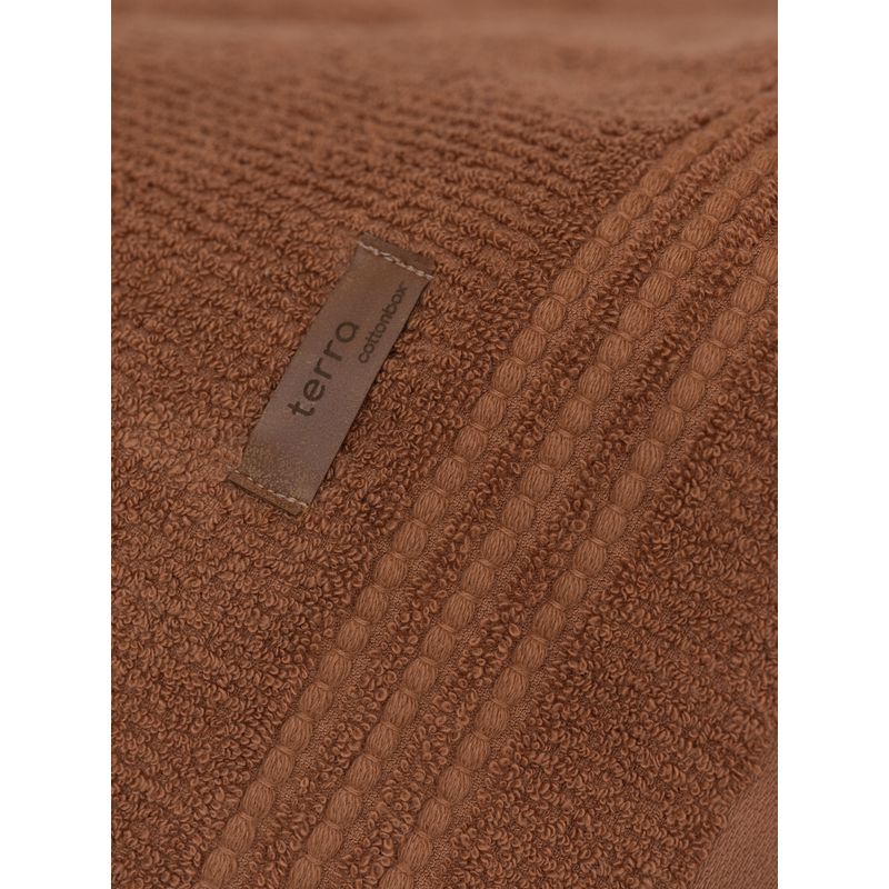Casa si Gradina - Textile si covoare - Textile baie - Prosoape - Set prosoape baie, L'essentiel Maison, maro, 75x150 cm, 50x90 cm, 30x50 cm, 100% bumbac, 3 piese - Infinity.ro