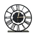 Casa si Gradina - Decoratiuni - Ceasuri - Ceas decorativ, Aberto Design, metal, negru, 20x20 cm - Infinity.ro
