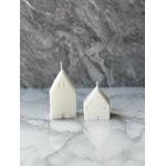 Casa si Gradina - Decoratiuni - Aromaterapie si lumanari - Lumanari si candele - Set de lumanari, Aberto Design, 100% soia, alb, 6x5x6 cm (2 bucati) - Infinity.ro
