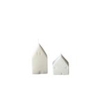 Casa si Gradina - Decoratiuni - Aromaterapie si lumanari - Lumanari si candele - Set de lumanari, Aberto Design, 100% soia, alb, 6x5x6 cm (2 bucati) - Infinity.ro