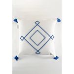 Casa si Gradina - Textile si covoare - Perne si pilote - Perne decorative - Perna decorativa, Aberto Design, albastru, 43x43 cm, 100% in - Infinity.ro