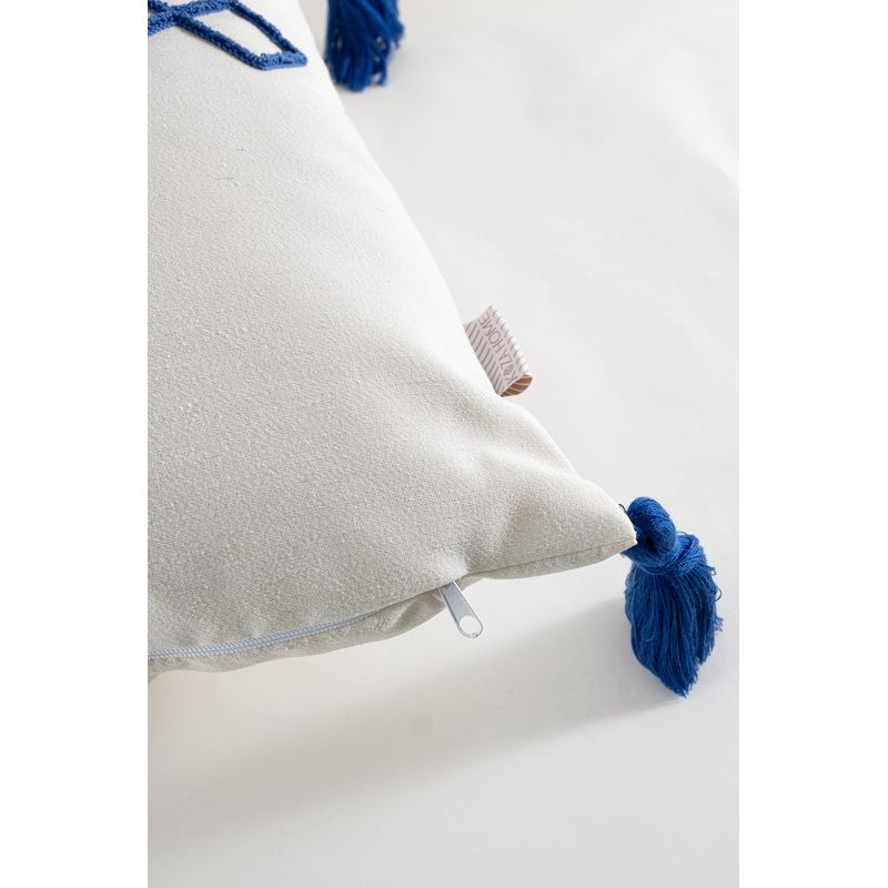 Casa si Gradina - Textile si covoare - Perne si pilote - Perne decorative - Perna decorativa, Aberto Design, albastru, 43x43 cm, 100% in - Infinity.ro