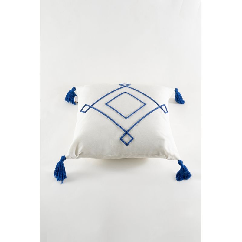 Casa si Gradina - Textile si covoare - Perne si pilote - Perne decorative - Perna decorativa, Aberto Design, albastru, 43x43 cm, 100% in - Infinity.ro