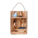 Casa si Gradina - Mobilier - Organizare si depozitare - Cuiere - Suport chei, Aberto Design, lemn, natur, 31x24x8 cm - Infinity.ro