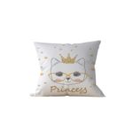 Casa si Gradina - Textile si covoare - Lenjerii de pat - Fete de perna - Husa perna decorativa, Aberto Design, multicolor, 43x43 cm, poliester si bumbac, imprimare digitala, 397KRL1275 - Infinity.ro