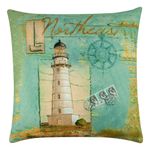 Casa si Gradina - Textile si covoare - Perne si pilote - Perne decorative - Perna decorativa, Aberto Design, multicolor, 43x43 cm, bumbac si poliester, umplutura siliconica, 419GRV2105 - Infinity.ro