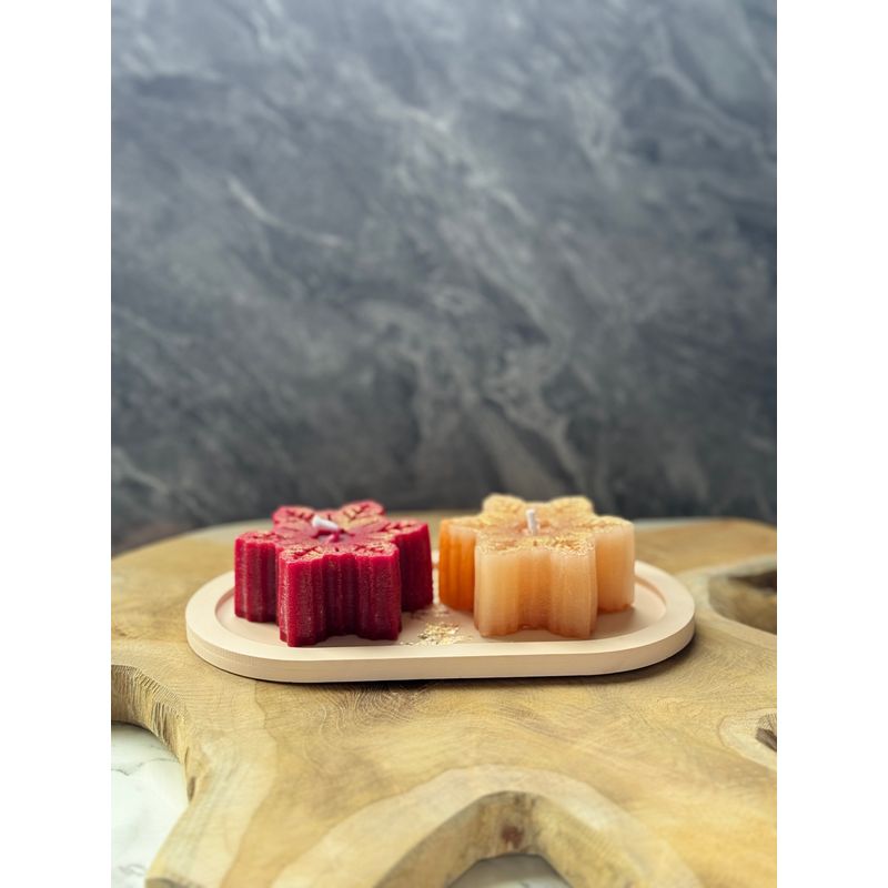 Casa si Gradina - Decoratiuni - Aromaterapie si lumanari - Lumanari si candele - Set lumanari decorative, Aberto Design, beton, multicolor, 3 piese - Infinity.ro