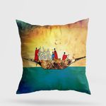 Casa si Gradina - Textile si covoare - Perne si pilote - Perne decorative - Perna decorativa, Aberto Design, multicolor, 43x43 cm, bumbac si poliester, 416GRV3184 - Infinity.ro