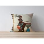 Casa si Gradina - Textile si covoare - Lenjerii de pat - Fete de perna - Husa perna decorativa, Aberto Design, multicolor, 43x43 cm, 50% poliester 50% bumbac, 397KRL1133 - Infinity.ro