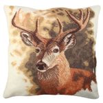 Casa si Gradina - Textile si covoare - Perne si pilote - Perne decorative - Perna decorativa, Aberto Design, multicolor, 43x43 cm, bumbac si poliester, umplutura siliconica, 420GRC0134 - Infinity.ro