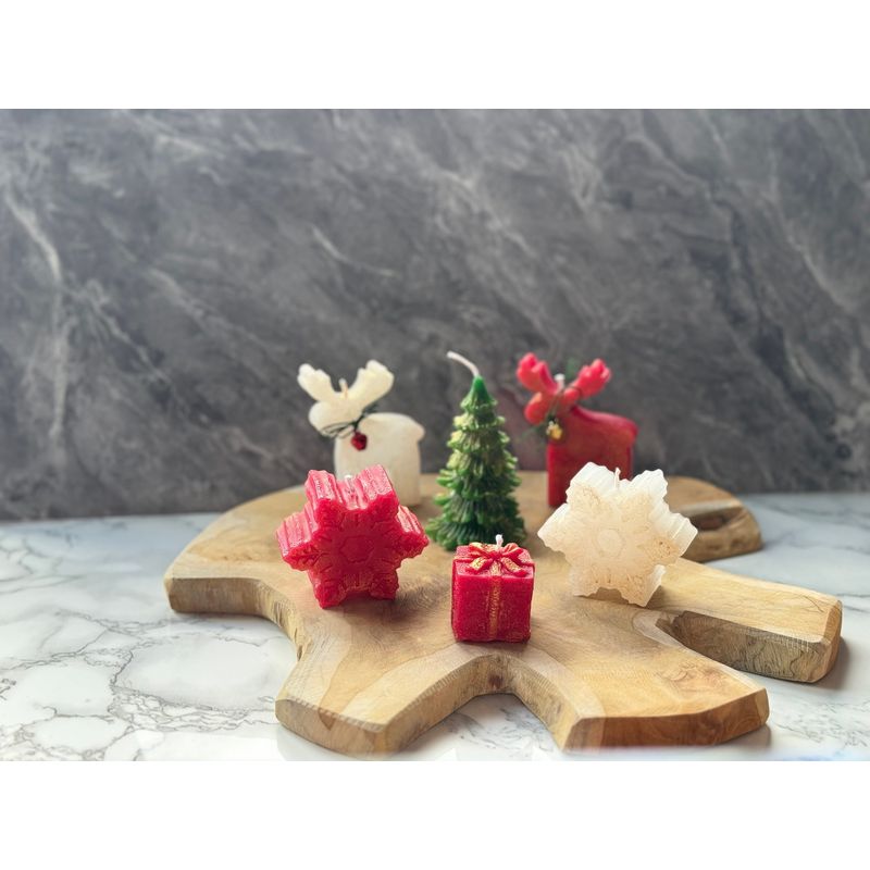 Casa si Gradina - Decoratiuni - Aromaterapie si lumanari - Lumanari si candele - Set lumanari, Aberto Design, 100% soia, multicolor, 6 piese, 447FLD1113 - Infinity.ro