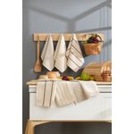 Market - Curatenie si intretinere casa - Produse bucatarie - Lavete si bureti - Set prosoape de spalat, L'essentiel Maison, bej, 30x50 cm, 100% bumbac, 6 bucati, 336EPJ1168 - Infinity.ro