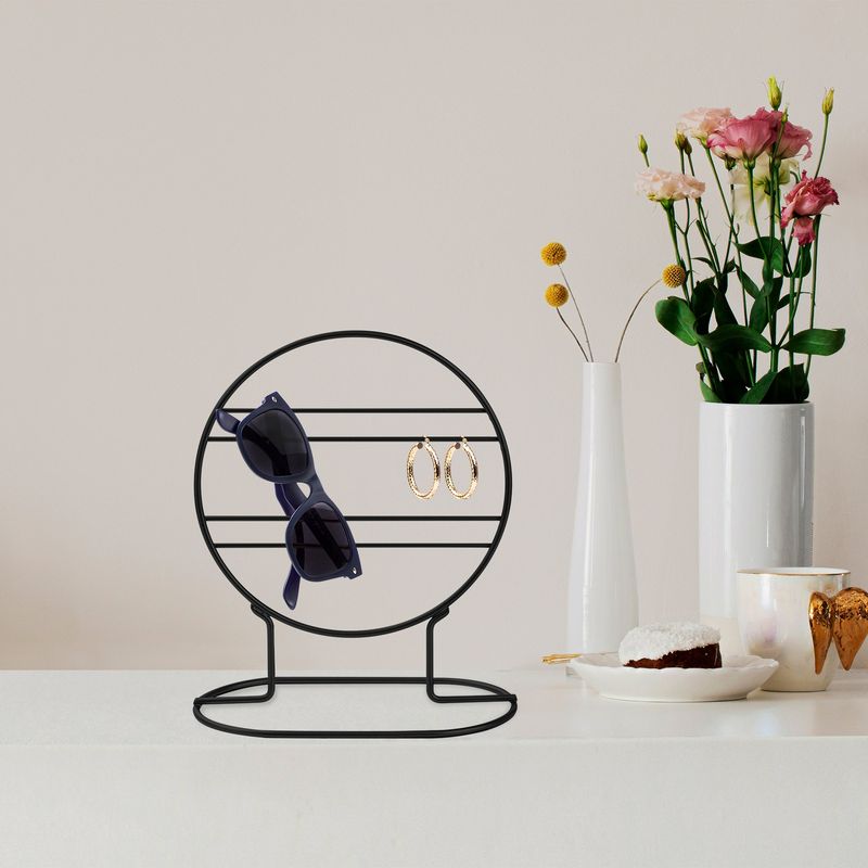 Casa si Gradina - Mobilier - Organizare si depozitare - Cuiere - Suport bijuterii, Aberto Design, metal, negru, 23x13x28 cm - Infinity.ro