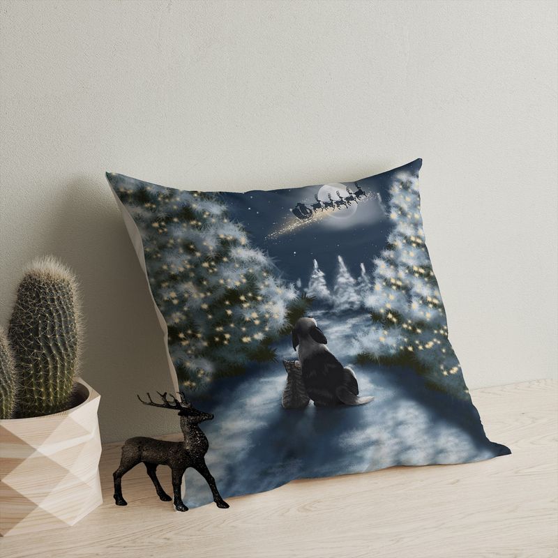 Casa si Gradina - Textile si covoare - Perne si pilote - Perne decorative - Perna decorativa, Aberto Design, multicolor, 43x43 cm, bumbac si poliester, 420GRC2136 - Infinity.ro