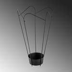 Casa si Gradina - Decoratiuni - Obiecte decorative - Suporturi umbrele - Suport umbrele decorativ, Aberto Design, metal, negru, 15x37x60 cm - Infinity.ro