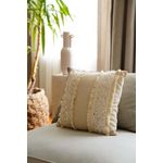 Casa si Gradina - Textile si covoare - Lenjerii de pat - Fete de perna - Husa perna decorativa, Aberto Design, bej, 43x43 cm, 85% bumbac 15% poliester - Infinity.ro
