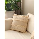 Casa si Gradina - Textile si covoare - Lenjerii de pat - Fete de perna - Husa perna decorativa, Aberto Design, bej, 43x43 cm, 85% bumbac 15% poliester - Infinity.ro