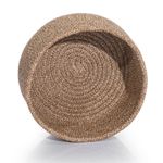 Casa si Gradina - Mobilier - Organizare si depozitare - Recipiente depozitare - Cutie decorativa, Aberto Design, bumbac 100%, natural, 25x50 cm, lucrat manual - Infinity.ro