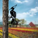 Casa si Gradina - Gradina si terasa - Decoratiuni exterior - Ornamente gradina - Obiect decorativ, Aberto Design, metal, negru, 22x40 cm - Infinity.ro