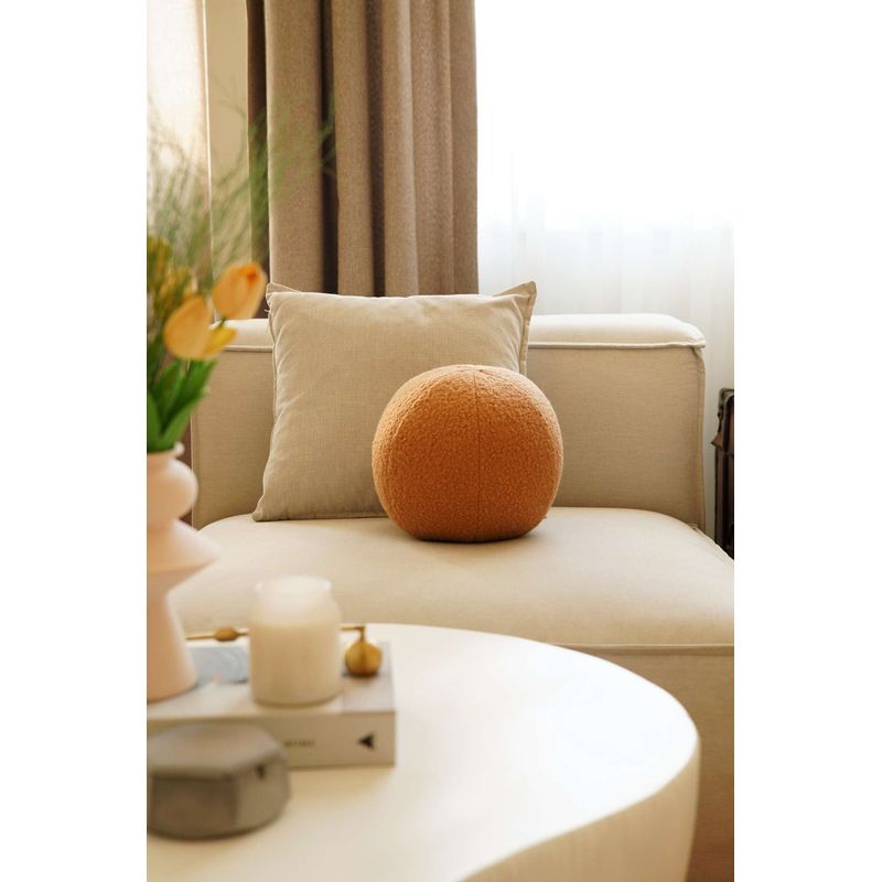 Casa si Gradina - Textile si covoare - Perne si pilote - Perne decorative - Perna decorativa, Aberto Design, maro, 25x25x25 cm, poliester reciclat - Infinity.ro