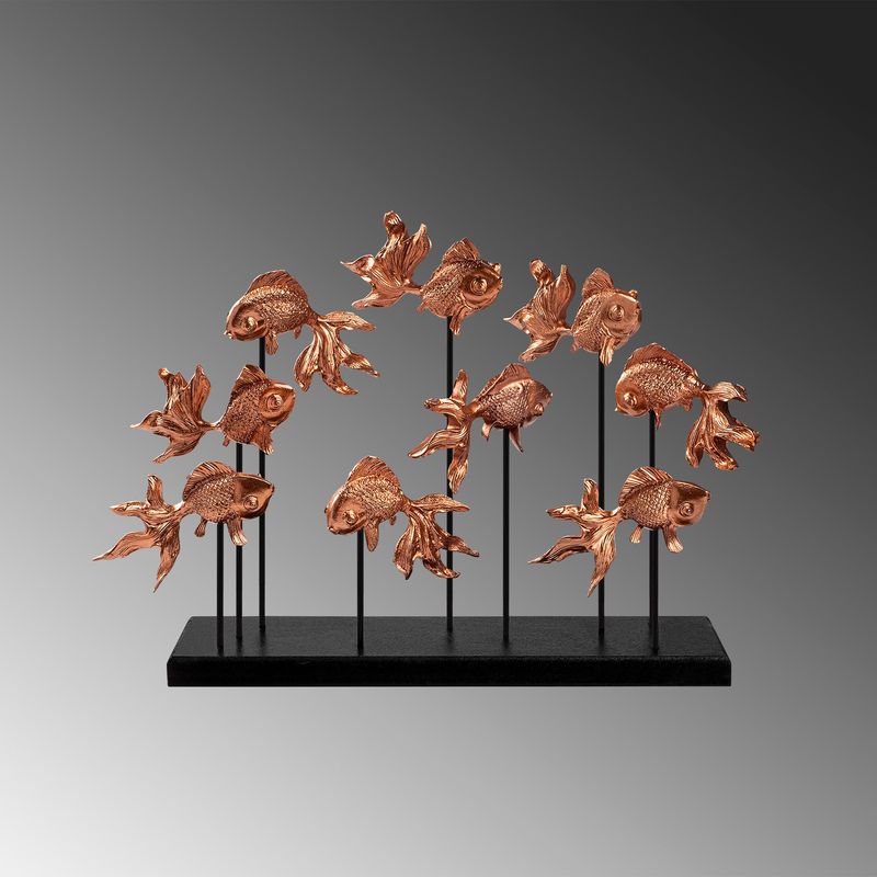 Casa si Gradina - Decoratiuni - Obiecte de arta - Obiect decorativ, Aberto Design, poliester, cupru, 42x28x10 cm - Infinity.ro