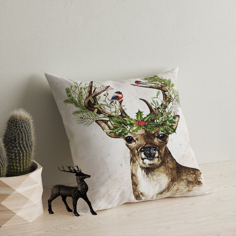 Casa si Gradina - Textile si covoare - Perne si pilote - Perne decorative - Perna decorativa, Aberto Design, multicolor, 43x43 cm, bumbac si poliester, umplutura siliconica, 420GRC3243 - Infinity.ro