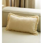Casa si Gradina - Textile si covoare - Lenjerii de pat - Fete de perna - Husa perna decorativa, Aberto Design, bej, 30x50 cm, 100% bumbac, 150CRG1150 - Infinity.ro