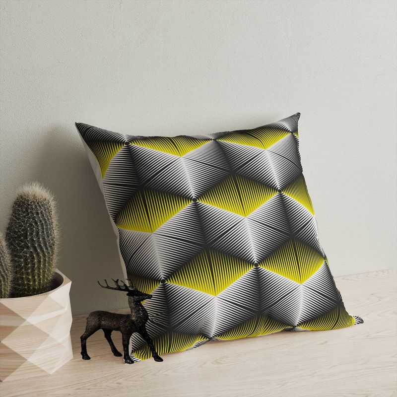 Casa si Gradina - Textile si covoare - Perne si pilote - Perne decorative - Perna decorativa, Aberto Design, multicolor, 43x43 cm, 50% bumbac, 50% poliester, 416GRV3209 - Infinity.ro