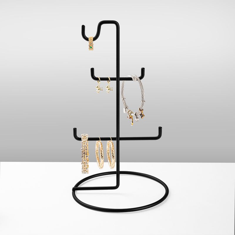 Casa si Gradina - Mobilier - Organizare si depozitare - Cuiere - Suport bijuterii, Aberto Design, metal, negru, 15x27 cm - Infinity.ro