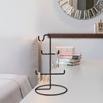 Casa si Gradina - Mobilier - Organizare si depozitare - Cuiere - Suport bijuterii, Aberto Design, metal, negru, 15x27 cm - Infinity.ro