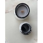 Casa si Gradina - Decoratiuni - Aromaterapie si lumanari - Lumanari si candele - Set lumanari, Aberto Design, 100% soia, gri si alb, 6x5x6 cm, 3 bucati - Infinity.ro