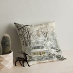 Casa si Gradina - Textile si covoare - Perne si pilote - Perne decorative - Perna decorativa, Aberto Design, multicolor, 43x43 cm, 50% bumbac 50% poliester, lavabila, 420GRC2194 - Infinity.ro