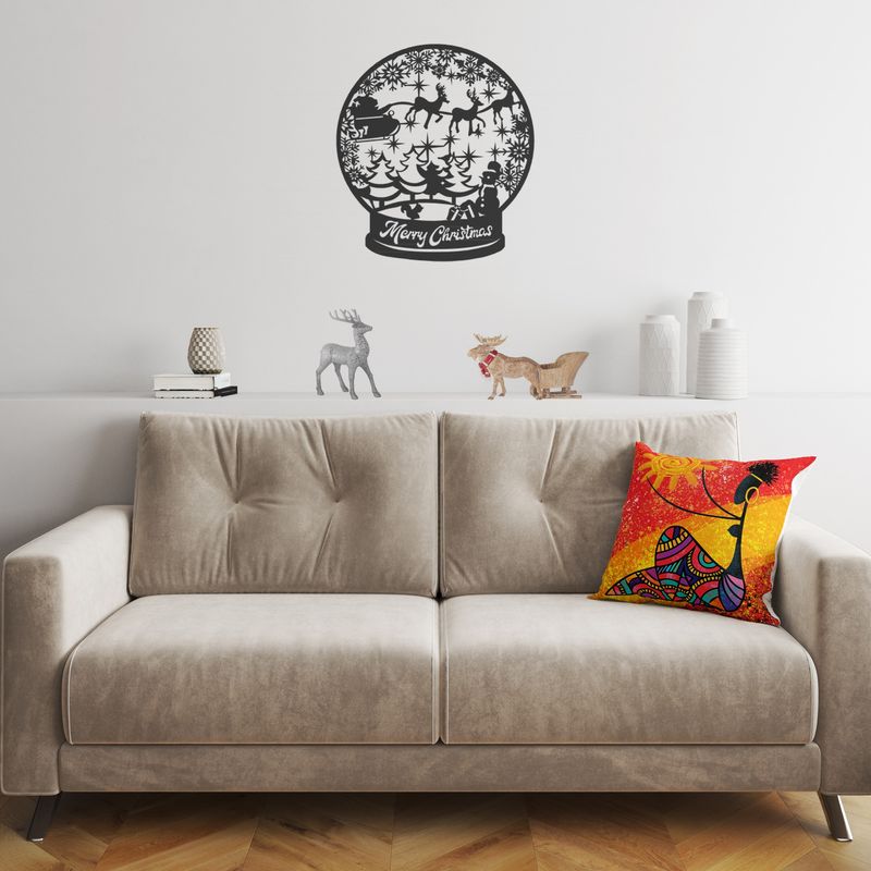 Casa si Gradina - Textile si covoare - Perne si pilote - Perne decorative - Perna decorativa, Aberto Design, multicolor, 43x43 cm, bumbac si poliester, 416GRV3172 - Infinity.ro