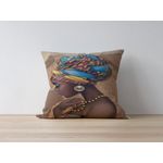 Casa si Gradina - Textile si covoare - Lenjerii de pat - Fete de perna - Husa perna decorativa, Aberto Design, multicolor, 43x43 cm, 50% poliester 50% bumbac, imprimare digitala, 397KRL1131 - Infinity.ro