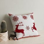 Casa si Gradina - Textile si covoare - Perne si pilote - Perne decorative - Perna decorativa, Aberto Design, multicolor, 43x43 cm, 50% bumbac, 50% poliester, umplutura siliconica, 420GRC3240 - Infinity.ro