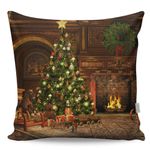 Casa si Gradina - Textile si covoare - Perne si pilote - Perne decorative - Perna decorativa, Aberto Design, multicolor, 43x43 cm, 50% bumbac, 50% poliester, umplutura siliconica, 420GRC0195 - Infinity.ro