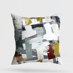 Casa si Gradina - Textile si covoare - Perne si pilote - Perne decorative - Perna decorativa, Aberto Design, multicolor, 43x43 cm, 50% bumbac, 50% poliester, lavabila, 416GRV3205 - Infinity.ro