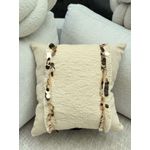 Casa si Gradina - Textile si covoare - Lenjerii de pat - Fete de perna - Husa perna decorativa, Aberto Design, bej, 43x43 cm, 85% bumbac, 15% poliester, 150CRG1153 - Infinity.ro