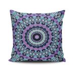 Casa si Gradina - Textile si covoare - Lenjerii de pat - Fete de perna - Fata de perna decorativa, Aberto Design, multicolor, 43x43 cm, bumbac si poliester, lavabila - Infinity.ro