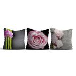 Casa si Gradina - Textile si covoare - Perne si pilote - Perne decorative - Set perne decorative, Aberto Design, multicolor, 43x43 cm, bumbac si poliester, 3 bucati, 397KRL3106 - Infinity.ro