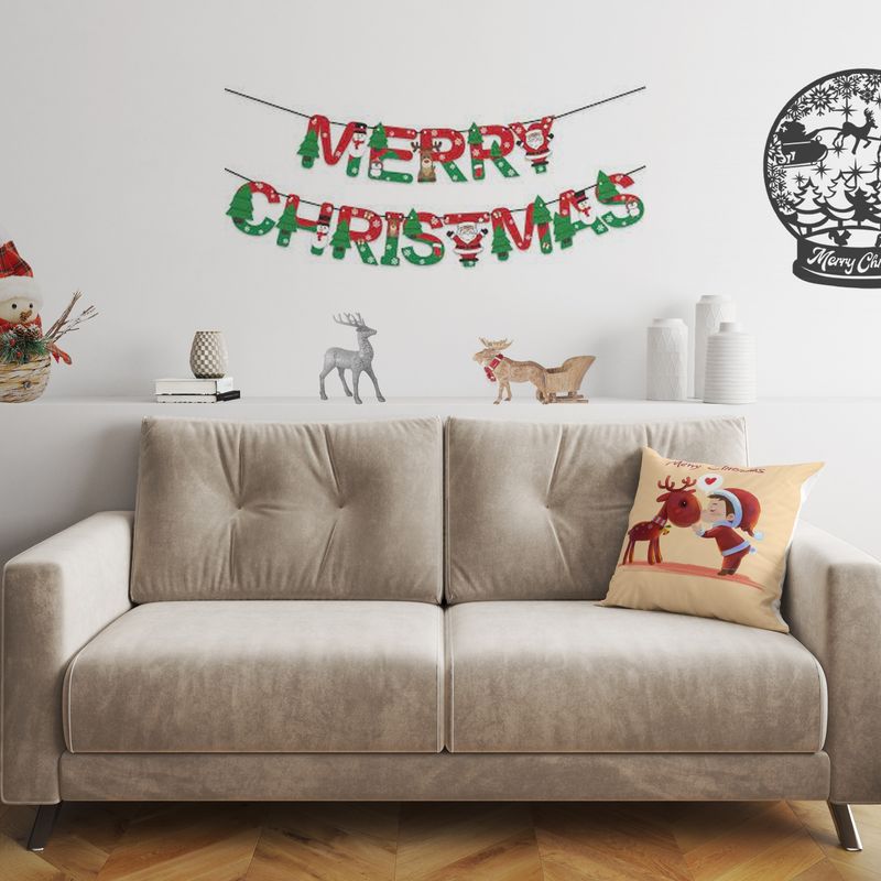 Casa si Gradina - Textile si covoare - Perne si pilote - Perne decorative - Perna decorativa, Aberto Design, multicolor, 43x43 cm, bumbac si poliester, umplutura siliconica, 420GRC3216 - Infinity.ro