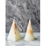 Casa si Gradina - Decoratiuni - Aromaterapie si lumanari - Lumanari si candele - Set lumanari, Aberto Design, 100% soia, alb, 6x12x6 cm (2 bucati) - Infinity.ro