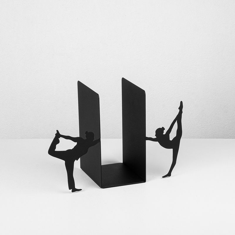 Carti si Birotica - Carti - Accesorii pentru cititori - Suport de carti, Aberto Design, metal, negru, 34x14x22 cm - Infinity.ro
