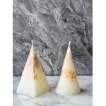 Casa si Gradina - Decoratiuni - Aromaterapie si lumanari - Lumanari si candele - Set lumanari, Aberto Design, 100% soia, alb, 6x12x6 cm (2 bucati) - Infinity.ro