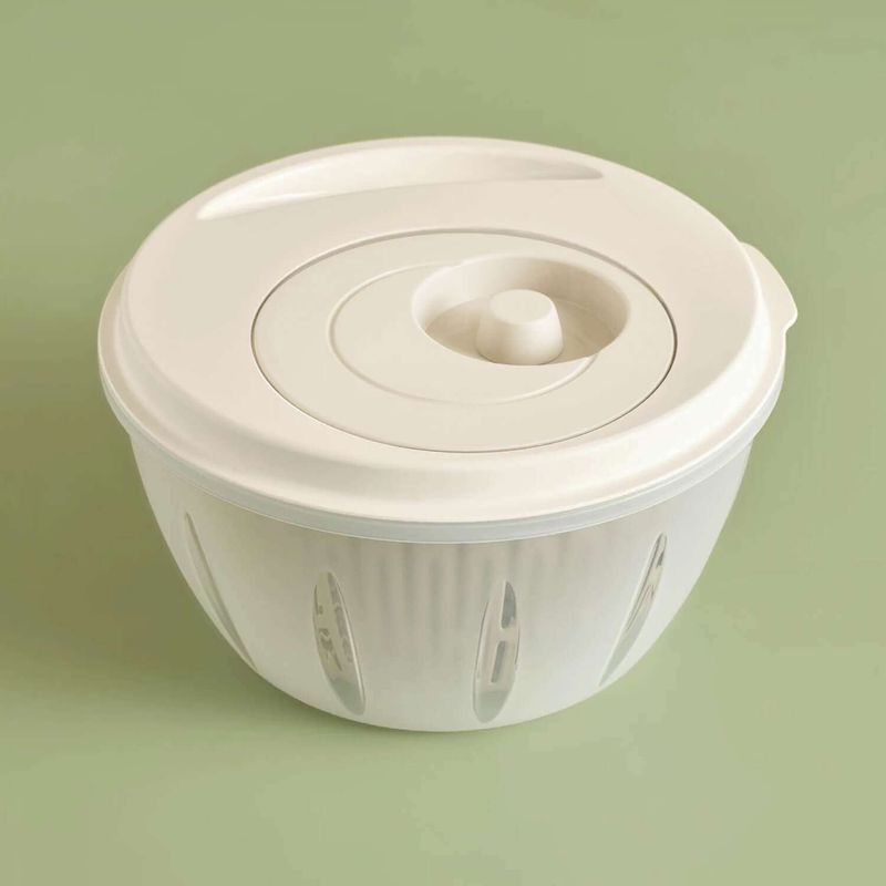 Casa si Gradina - Bucatarie si vesela - Ustensile bucatarie - Site bucatarie, strecuratori si accesorii - Strecuratoare, Aberto Design, plastic, crem, 25.6x25.6x14.2 cm - Infinity.ro