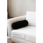 Casa si Gradina - Textile si covoare - Perne si pilote - Perne decorative - Perna decorativa, Aberto Design, negru, 50x14x14 cm, poliester reciclat, lavabila la masina - Infinity.ro