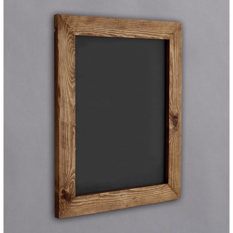 Carti si Birotica - Birotica - Accesorii de birou - Table si clipboard-uri - Tabla de scris, Aberto Design, lemn de molid, natural/negru, 36x42x4 cm - Infinity.ro